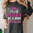 Super Proud Grandma Of 2025 Graduate Graduation Family Women's Comfort Colors T-Shirt Pepper