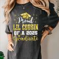 Super Proud Little Cousin Of 2025 Graduate Graduation Family Women's Comfort Colors T-Shirt Pepper