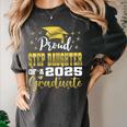 Super Proud Step Daughter Of 2025 Graduate Graduation Family Women's Comfort Colors T-Shirt Pepper