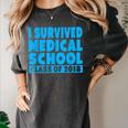 I Survived Medical School Class Of 2018 Graduation Women's Comfort Colors T-Shirt Pepper