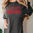 I Survived Middle School Graduation Shirt T-Shirt Women's Comfort Colors T-Shirt Pepper