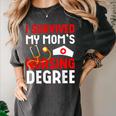 I Survived My Mom's Nursing Degree Graduation Day 2026 Women's Comfort Colors T-Shirt Pepper