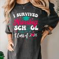 I Survived Nursing School Class Of 2026 Nurse Graduation Women's Comfort Colors T-Shirt Pepper