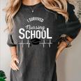 I Survived Nursing School Graduation RN Nurse T Shirt Women's Comfort Colors T-Shirt Pepper
