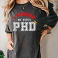 I Survived My Wife's PhD Graduation Slim Fit Shirt Women's Comfort Colors T-Shirt Pepper I Survived My Wife's PhD Graduation Slim Fit Shirt Women's Comfort Colors T-Shirt Pepper