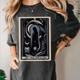 Tarot Cards Guide Book Esoteric Mysticism Clothing The High Priestess -Adults Small Classic Fit Short Sleeve Women's Comfort Colors T-Shirt Pepper