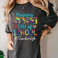 Teacher Happy Last Day Of School Women Men Graduation Women's Comfort Colors T-Shirt Pepper