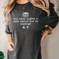 Teacher Haunted By 6-7 Halloween 6 7 Reading Book 67 Women's Comfort Colors T-Shirt Pepper Teacher Haunted By 6-7 Halloween 6 7 Reading Book 67 Women's Comfort Colors T-Shirt Pepper
