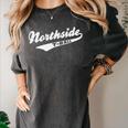 Throwback Northside T-Ball Youth Baseball Retro Nostalgia Premium Women's Comfort Colors T-Shirt Pepper