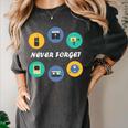 Throwback Thursday Never Forget Nostalgia 80's Retro Premium Tri-Blend T-Shirt Women's Comfort Colors T-Shirt Pepper