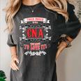 Tough Crazy CNA Product Great For CNA Nurse Graduation Women's Comfort Colors T-Shirt Pepper