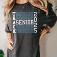 Track Senior Night Track Senior 2025 Graduation 50 Women's Comfort Colors T-Shirt Pepper