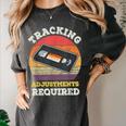 Tracking Adjustments Required Nostalgia VHS Retro Tape Women's Comfort Colors T-Shirt Pepper