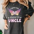 Uncle Angel In My Memory Cute Family Remembrance Match Women's Comfort Colors T-Shirt Pepper Uncle Angel In My Memory Cute Family Remembrance Match Women's Comfort Colors T-Shirt Pepper