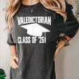 Valedictorian Class Of '26 Graduation 2026 Valedictorian Women's Comfort Colors T-Shirt Pepper