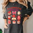 Valentines Reading Book Lover All Booked For Valentine's Day Women's Comfort Colors T-Shirt Pepper