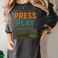 VHS Cassette Retro Analog Nostalgia Theme Premium Women's Comfort Colors T-Shirt Pepper