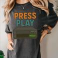 VHS Cassette Retro Analog Nostalgia Theme Women's Comfort Colors T-Shirt Pepper VHS Cassette Retro Analog Nostalgia Theme Women's Comfort Colors T-Shirt Pepper