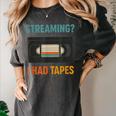 VHS Cassette Tape Retro 80s 90s Nostalgia Women's Comfort Colors T-Shirt Pepper VHS Cassette Tape Retro 80s 90s Nostalgia Women's Comfort Colors T-Shirt Pepper