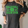Volleyball Senior Night Volleyball Senior 2025 Graduation 16 Women's Comfort Colors T-Shirt Pepper