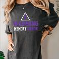 Warning Memory Error Fun Alzheimer Awareness Men Women Women's Comfort Colors T-Shirt Pepper Warning Memory Error Fun Alzheimer Awareness Men Women Women's Comfort Colors T-Shirt Pepper