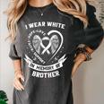 Wear In Memory Of Brother Lung Cancer Awareness Family Women's Comfort Colors T-Shirt Pepper