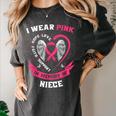 I Wear Pink In Memory Of Niece Breast Cancer Shirts Tshirt Women's Comfort Colors T-Shirt Pepper I Wear Pink In Memory Of Niece Breast Cancer Shirts Tshirt Women's Comfort Colors T-Shirt Pepper