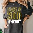 We Out WeOut Class Of 2018 Senior Graduation Women's Comfort Colors T-Shirt Pepper