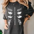 Wingspan Matters For Book Lover Women's Comfort Colors T-Shirt Pepper