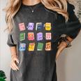 Women Cool Kids Read Books Teacher Back To School Librarian Women's Comfort Colors T-Shirt Pepper