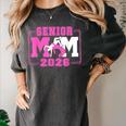 Wrestling Senior Mom Wrestling Senior 2026 Graduation Women's Comfort Colors T-Shirt Pepper