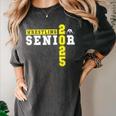 Wrestling Senior Night Wrestling Senior 2025 Graduation 22 Women's Comfort Colors T-Shirt Pepper