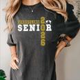 Wrestling Senior Night Wrestling Senior 2026 Graduation 43 Women's Comfort Colors T-Shirt Pepper