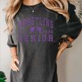 Wrestling Senior Night Wrestling Senior 2026 Graduation 84 Women's Comfort Colors T-Shirt Pepper