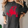 Yk2 Grunge Scary Cat With Shooting Stars 90s Nostalgia Women's Comfort Colors T-Shirt Pepper