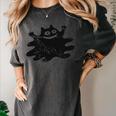 Yk2 Grunge Scary Cat With Tail Tomboy 90s Nostalgia Indie Premium Tri-Blend Women's Comfort Colors T-Shirt Pepper