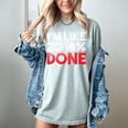 2018 Percent Done Senior Graduation Shirt Women's Comfort Colors T-Shirt Bay