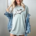 2019 Graduation Shark T Shirt High School College Grad Women's Comfort Colors T-Shirt Bay