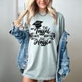 2025 Graduation The Tassel Was Worth The Hassle University Women's Comfort Colors T-Shirt Bay