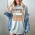 2026 Football Senior Brother Graduation Matching Family Women's Comfort Colors T-Shirt Bay