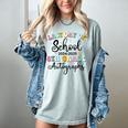 2026 Last Day Of School Autograph 8th Grade Graduation Party Women's Comfort Colors T-Shirt Bay