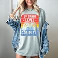 2nd Grade Level Complete Graduation Student Video Gamer Women's Comfort Colors T-Shirt Bay
