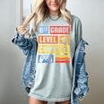 8th Grade Graduation Shirt 2024 Gamer Level Eighth Birthday Women's Comfort Colors T-Shirt Bay