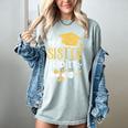 Back To School My Sister Did It Graduation Proud Sister Graduated Female X-Small Women's Comfort Colors T-Shirt Bay