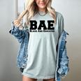 BAE And Educated Black History Month Graduation Women's Comfort Colors T-Shirt Bay