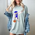 Basketball Dabbing Shirt Senior Graduation Him Her Women's Comfort Colors T-Shirt Bay