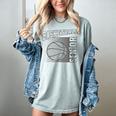 Basketball Senior For Boys &Girls Class 2025 Graduation Women's Comfort Colors T-Shirt Bay