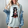 Bernese Mountain Dog Graduation Cap Graduate Training School For Men Women Girls Kids Women's Comfort Colors T-Shirt Bay