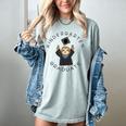 Boys Girls Kindergarten Graduate Sloth Graduation Cap Women's Comfort Colors T-Shirt Bay