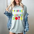 My Brother Graduated Kindergarten Class Of 2025 Graduation Women's Comfort Colors T-Shirt Bay